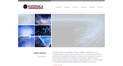 Desktop Screenshot of fotonica.com.br