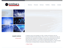 Tablet Screenshot of fotonica.com.br